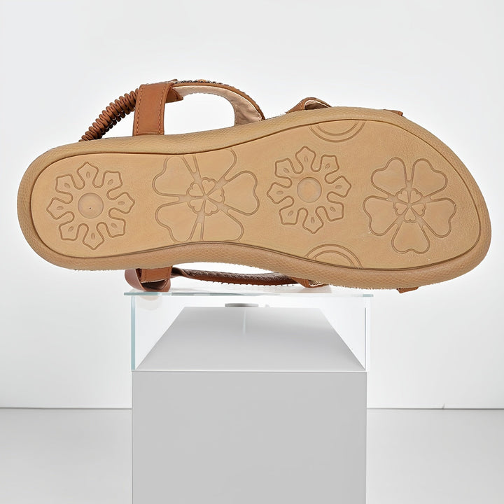 סנדלים שטוחים לנשים בהשראת הבוהמיינית