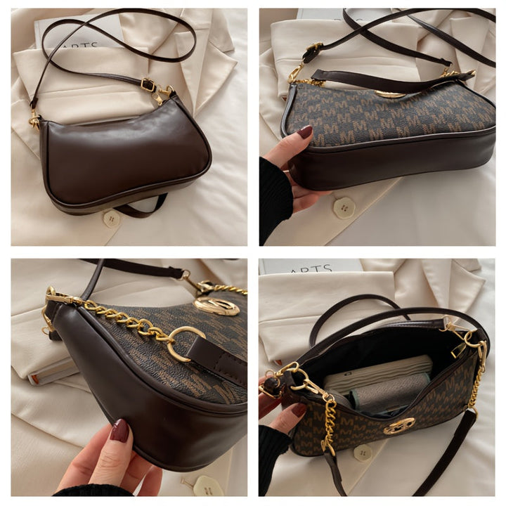 תיק צד שיק וינטג' בהשראת צרפת לנשים