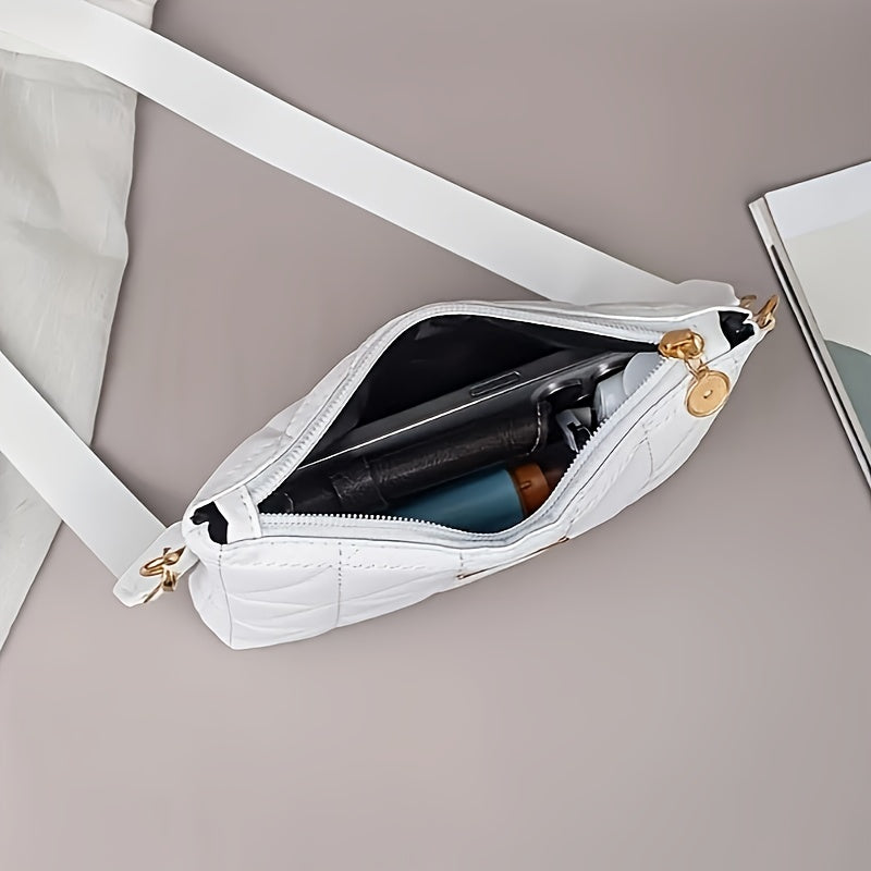 תיק כתף/תיק צד אופנתי עם פסים