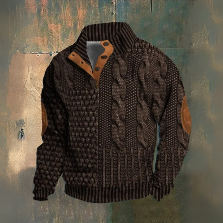 RICCARDO™ סוודר עם צוואר גבוה