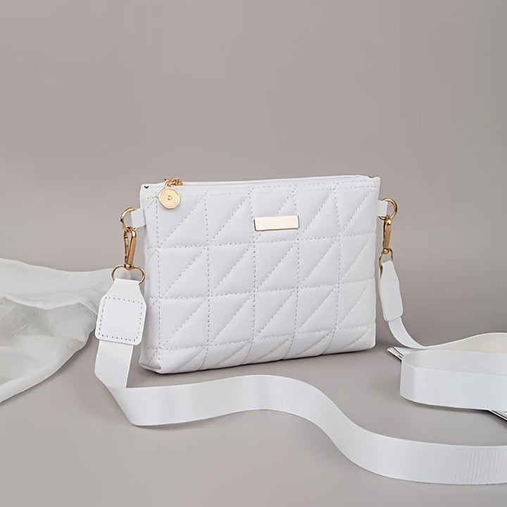 תיק כתף/תיק צד אופנתי עם פסים