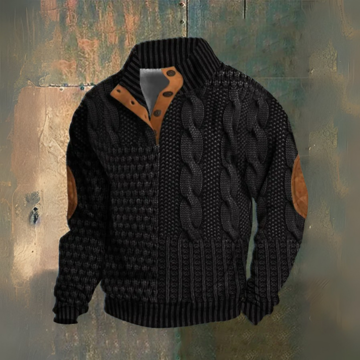 RICCARDO™ סוודר עם צוואר גבוה