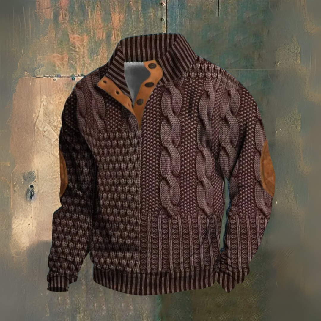 RICCARDO™ סוודר עם צוואר גבוה