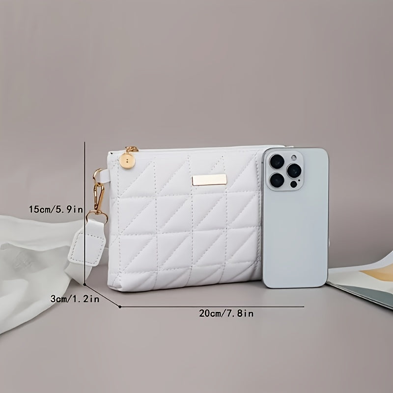 תיק כתף/תיק צד אופנתי עם פסים