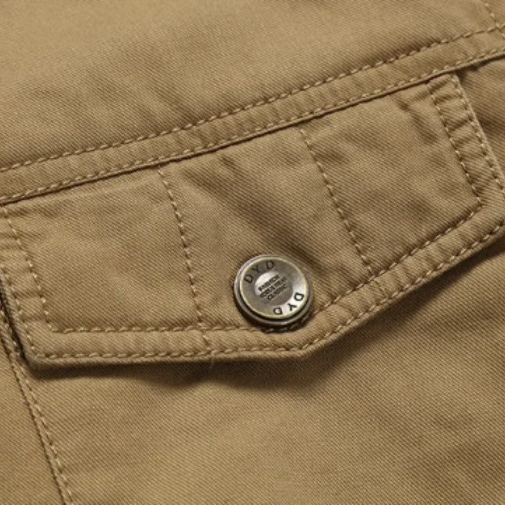 מעיל חורף אלגנטי עם ריפוד כותנה