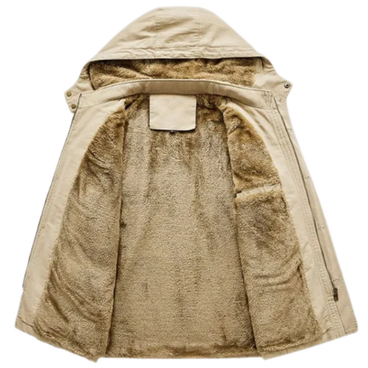 מעיל חורף פרימיום מרופד אלגנטי