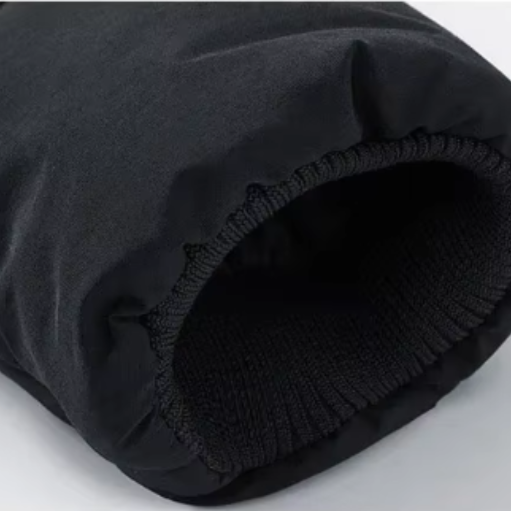 מעיל פוף מרופד אלגנטי