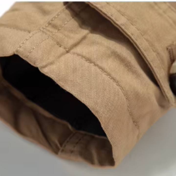 מעיל טרנץ' מרופד אלגנטי