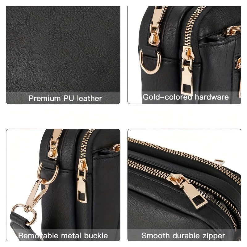 תיק צד מרובע אופנתי לנשים