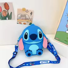 תיק צד עם הדפס קריקטורה