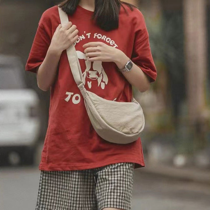 תיק צד לנשים מניילון