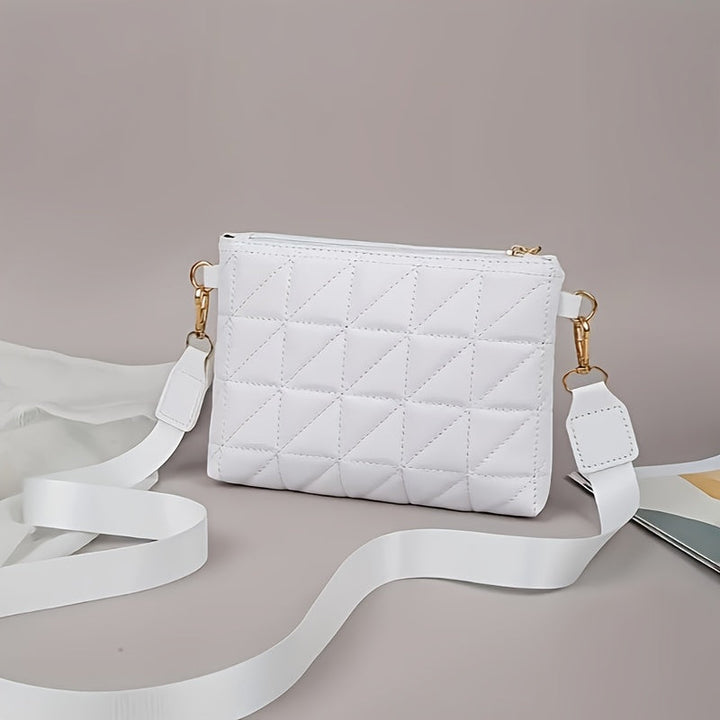 תיק כתף/תיק צד אופנתי עם פסים