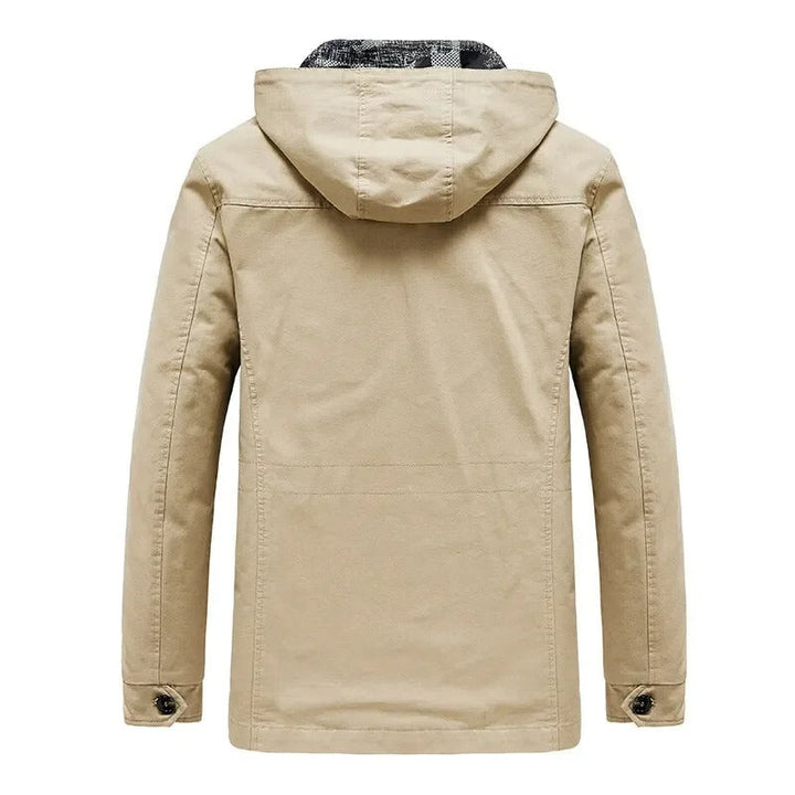 מעיל אלגנטי עם כיסים מרובים