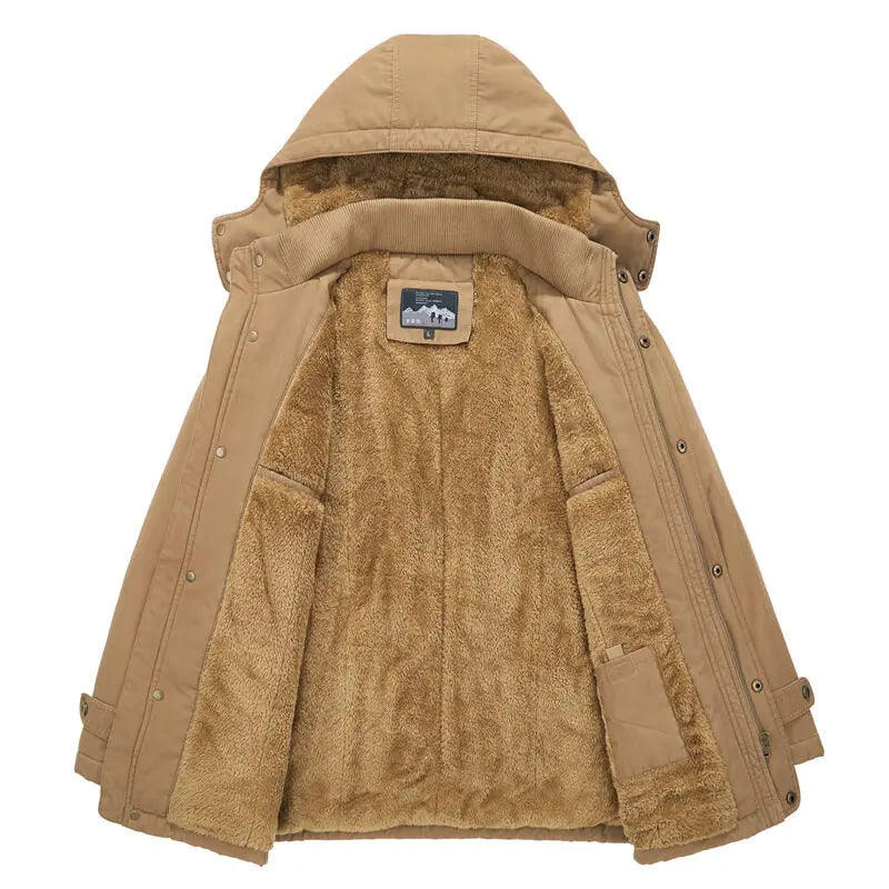 מעיל פדים אלגנטי