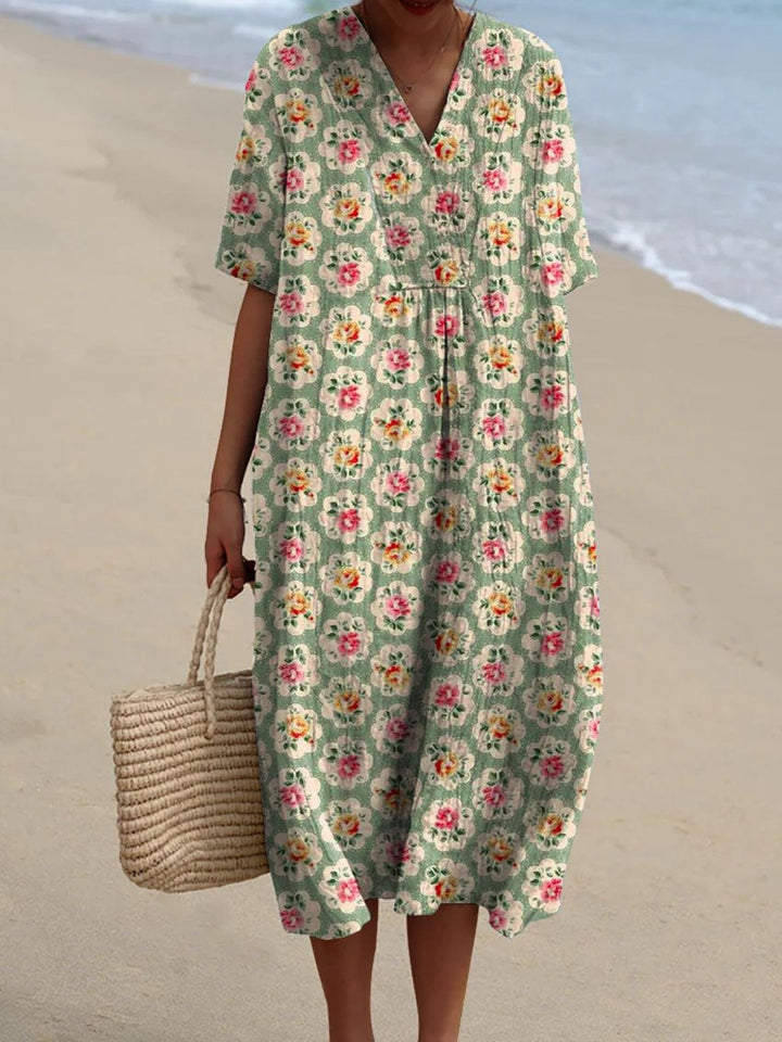 FEMKE שמלה פרחונית וינטג' - מהדורה מוגבלת