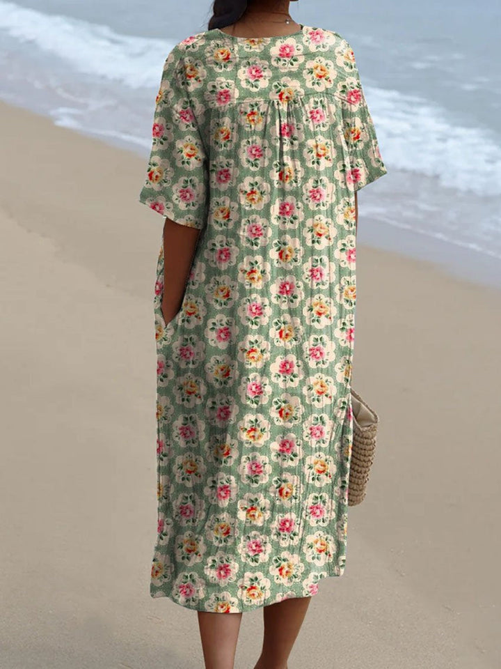 FEMKE שמלה פרחונית וינטג' - מהדורה מוגבלת