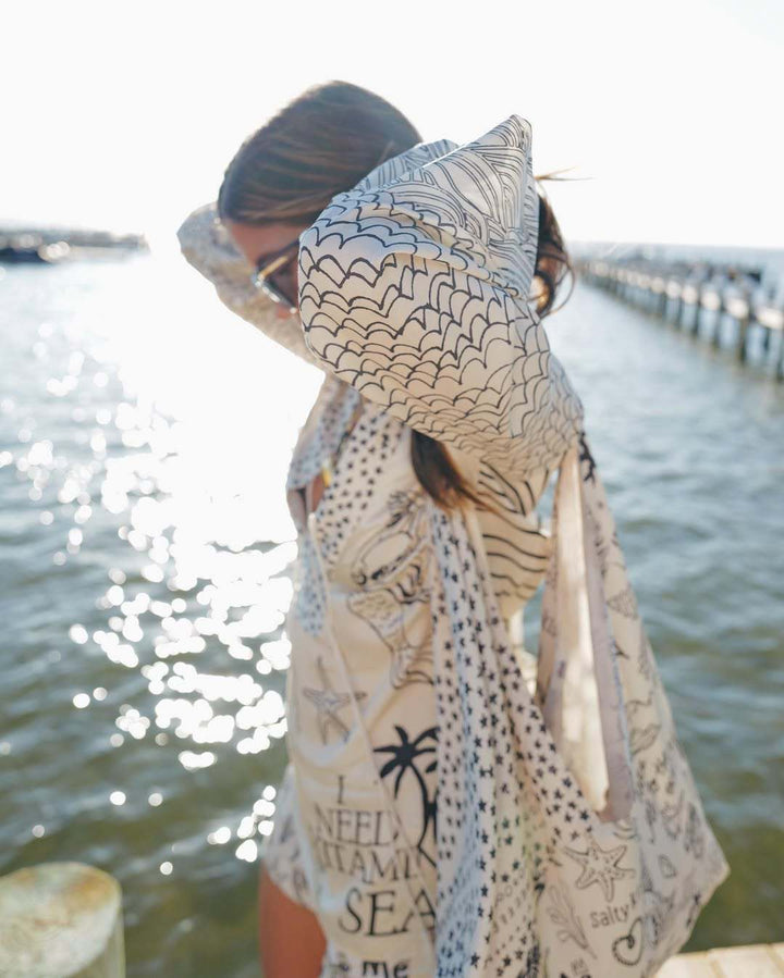 ROYAL HOLIDAY חולצת כפתורים מודפסת ומכנסיים קצרים עם מותן אלסטית