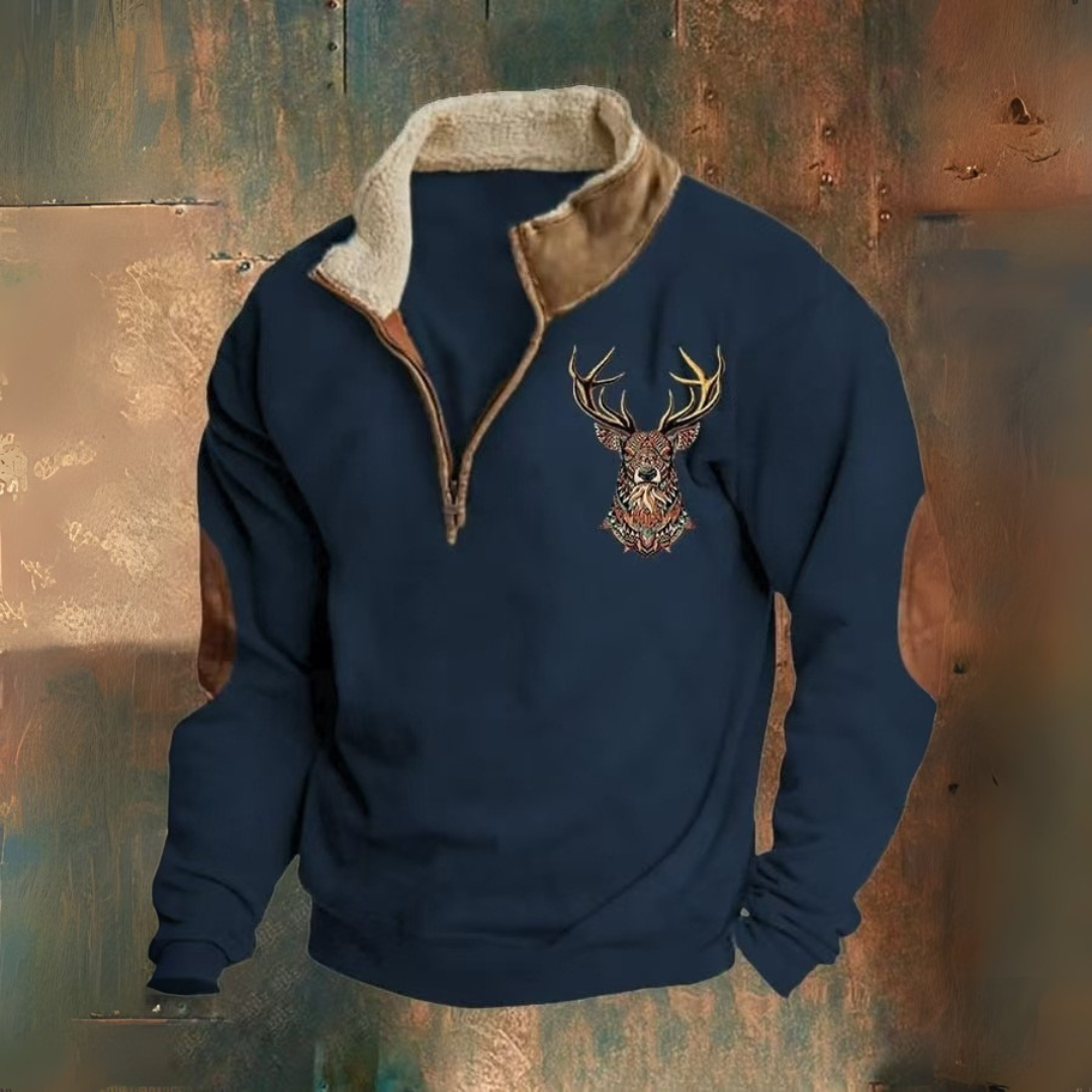 PAOLO™ סוודר עם רוכסן