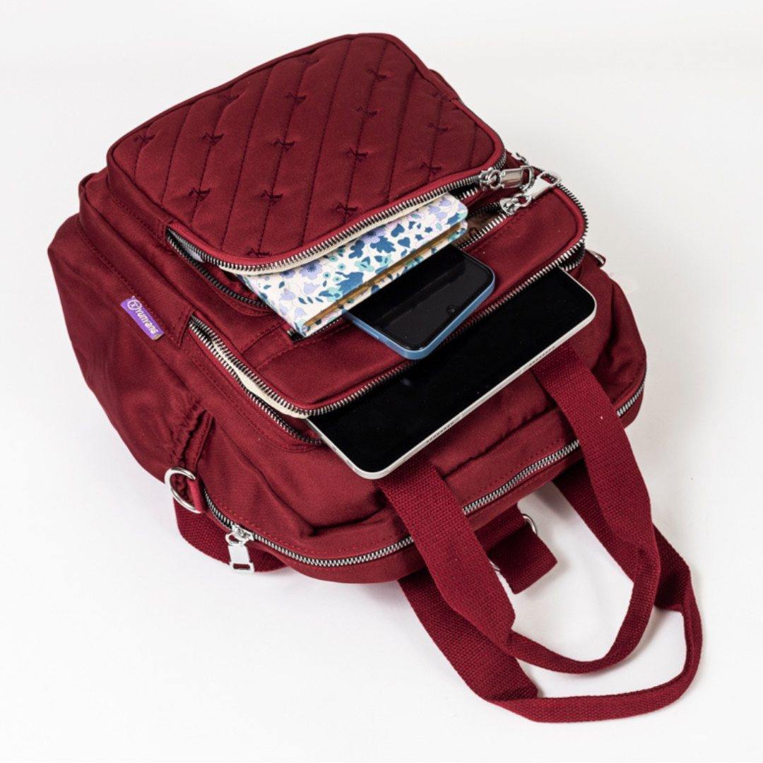 ATHENE תרמיל – תיק צד, נגד גניבות, USB