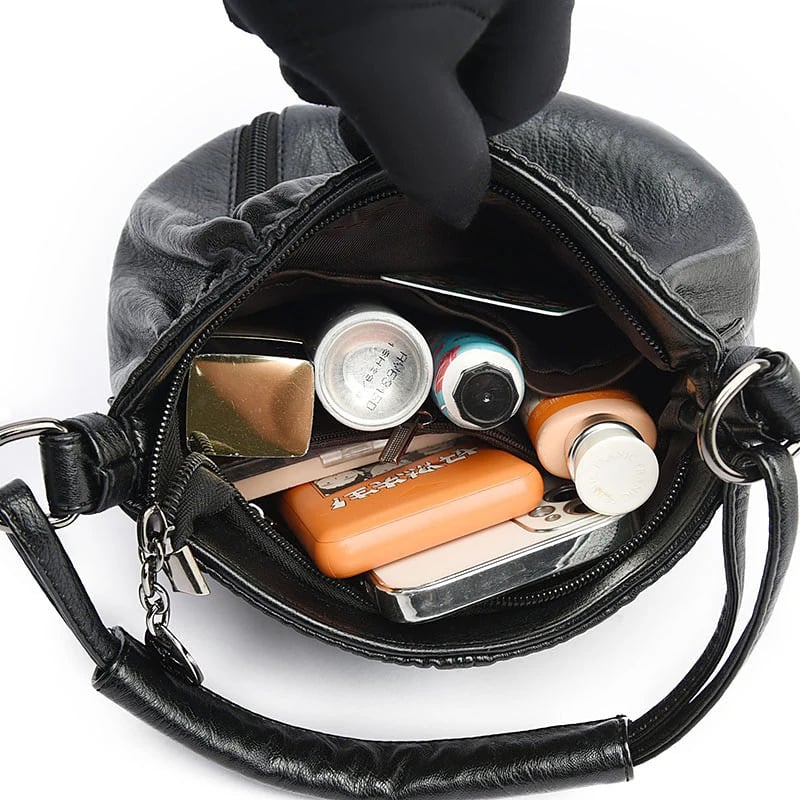 NOORA תיק יד עם שכבות רבות