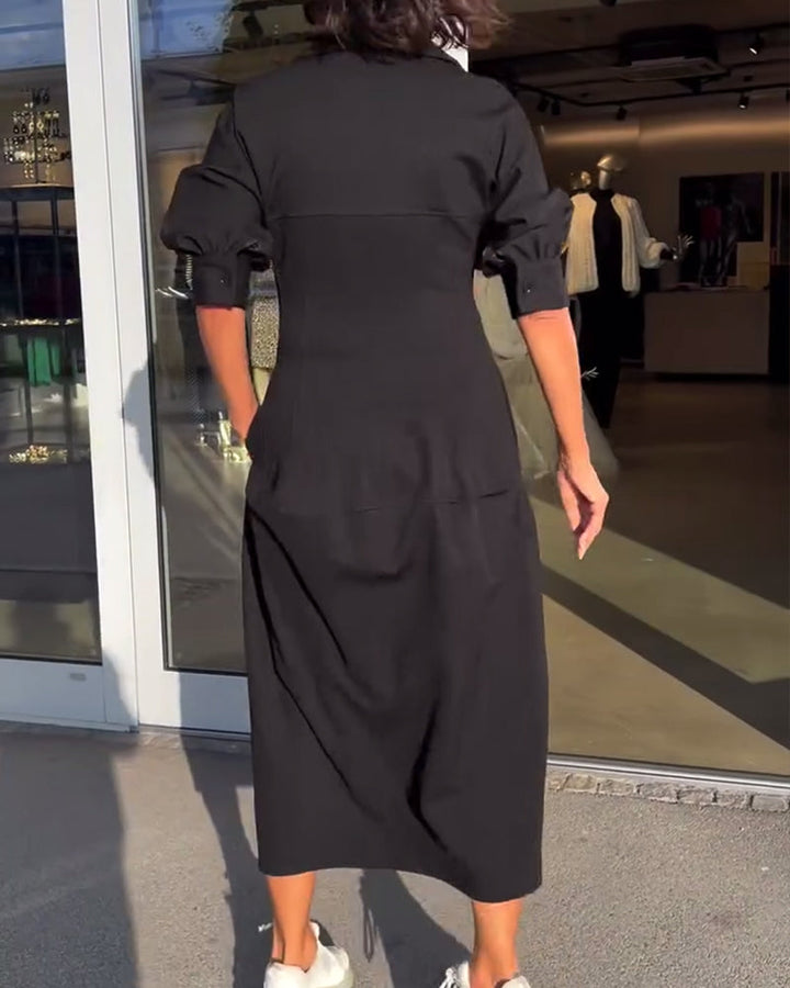 KAROLIN שמלה ארוכה נוחה