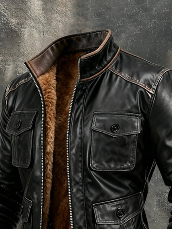 CROWLEY ג'קט חוץ בסגנון רטרו