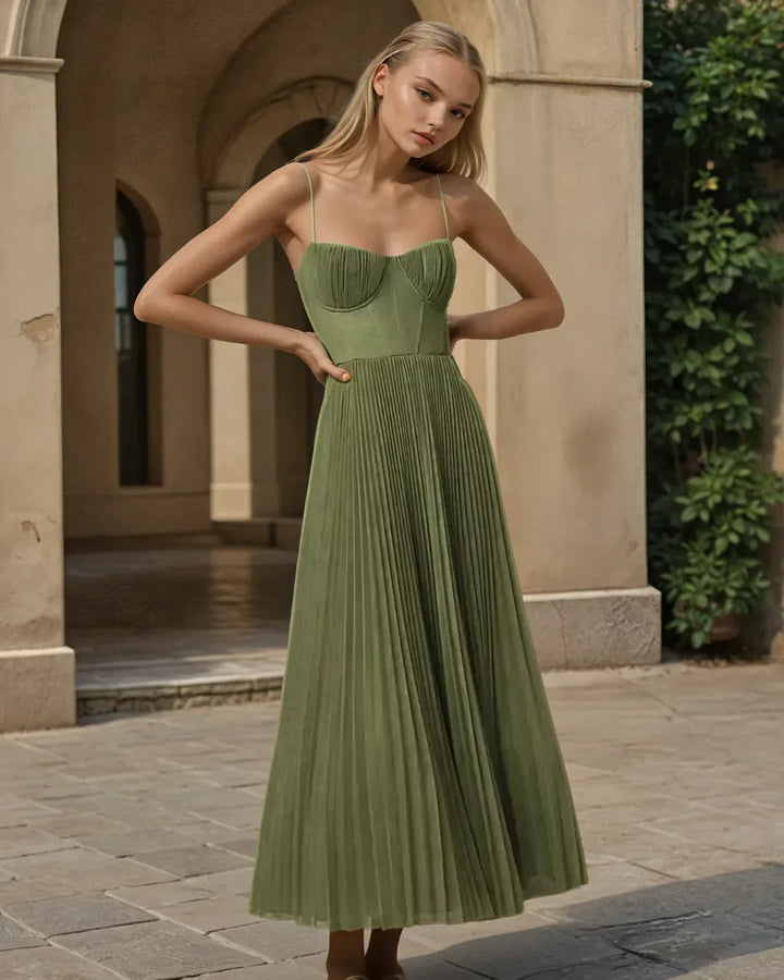 VESTITO OLIVIA  אלגנטיות מודרנית עם גב חשוף