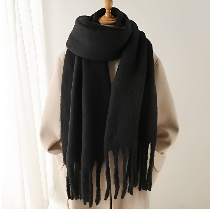 HELENA  צעיף חורפי יוקרתי ועבה