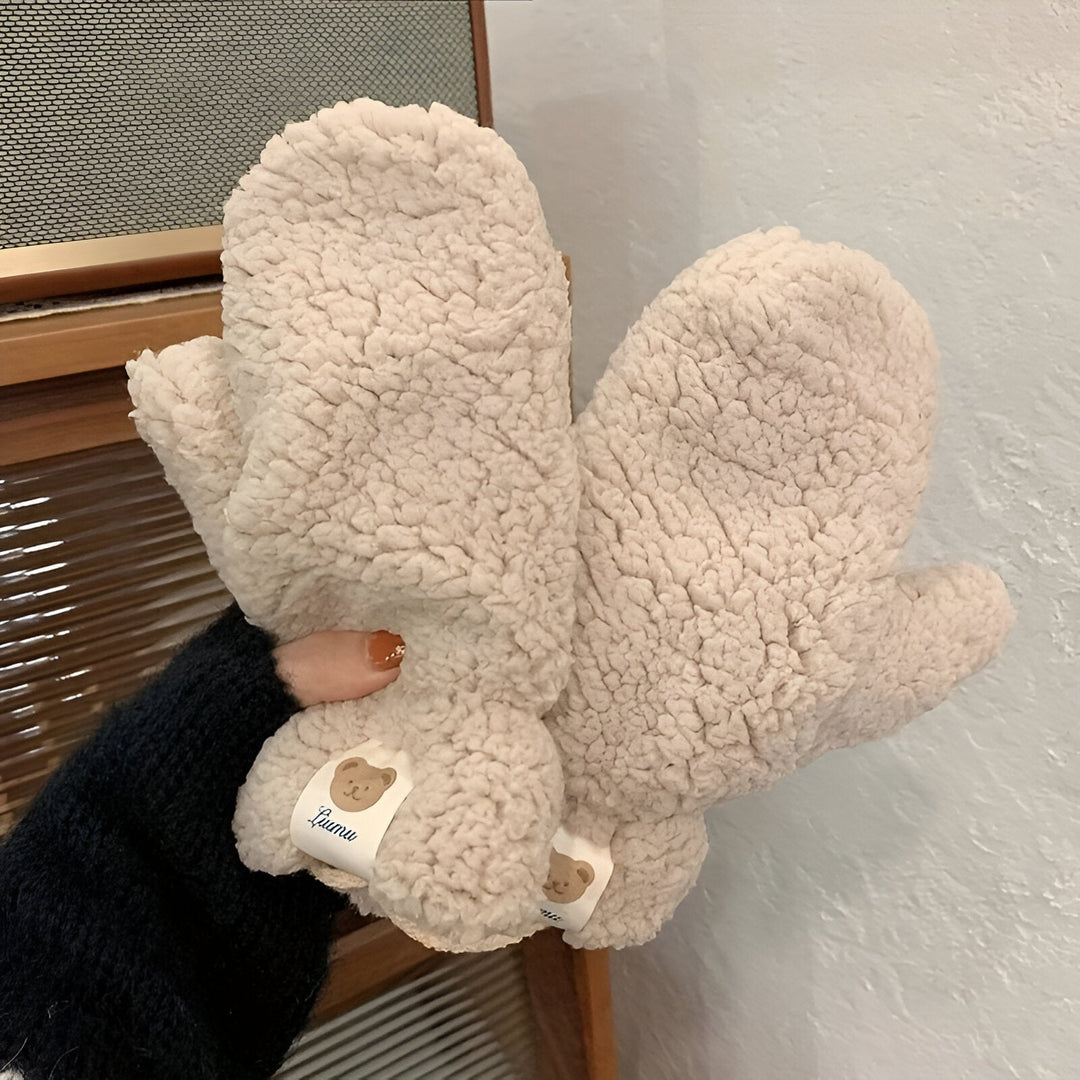 KLARA כפפות טדי רכות