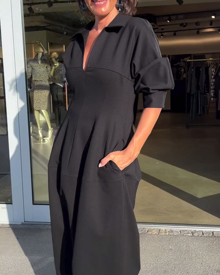 KAROLIN שמלה ארוכה נוחה