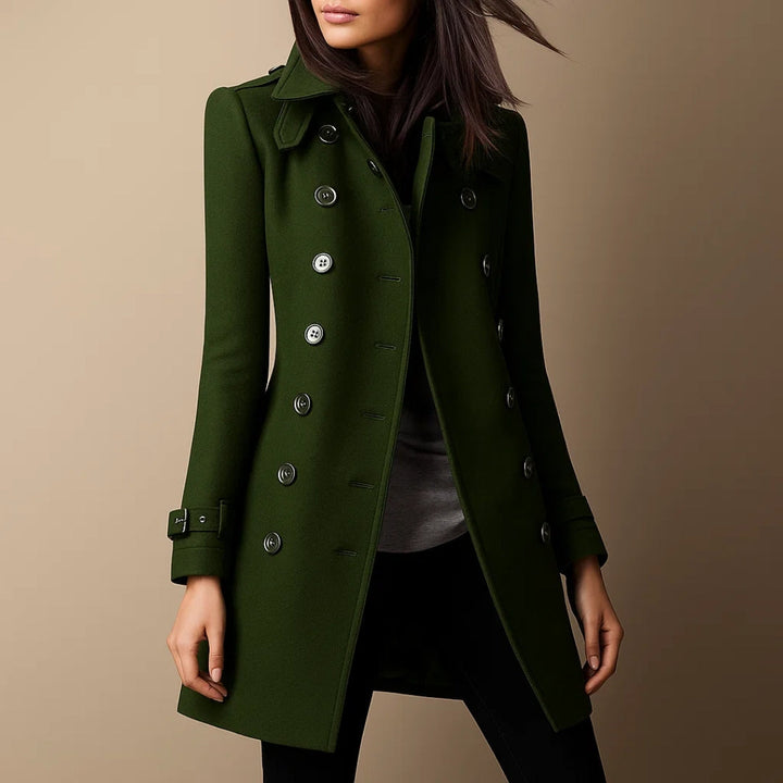 AMELIA | מעיל אלגנטי עם כפתורים