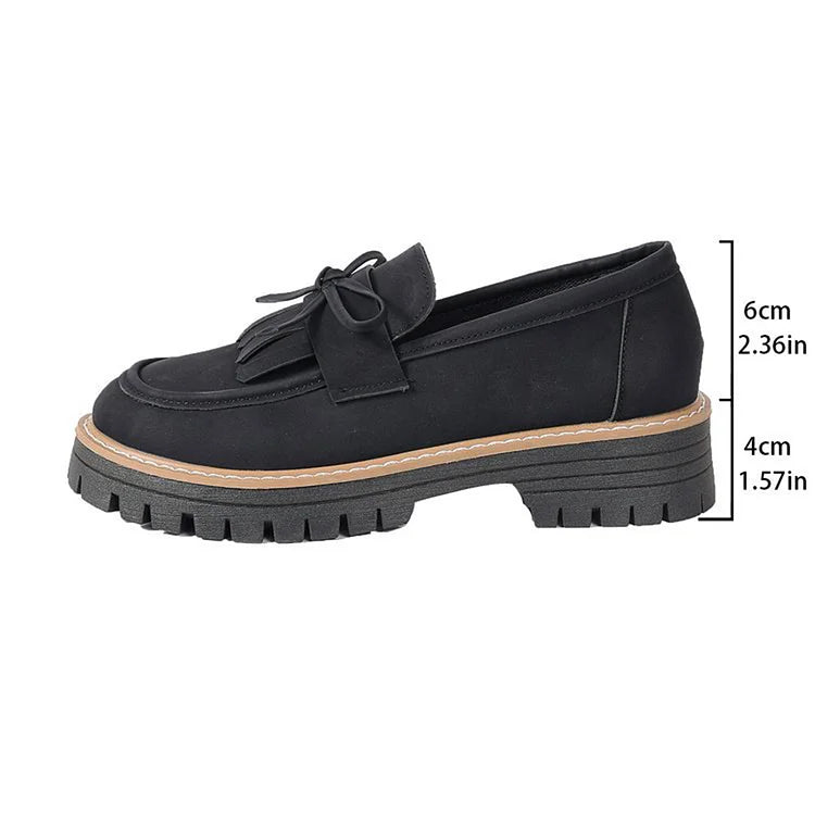 OPHELIE moccasins עם שרוכים