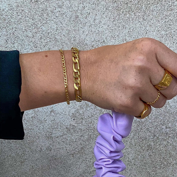 גיגי צמיד – מצופה זהב 18K, 7 מ"מ