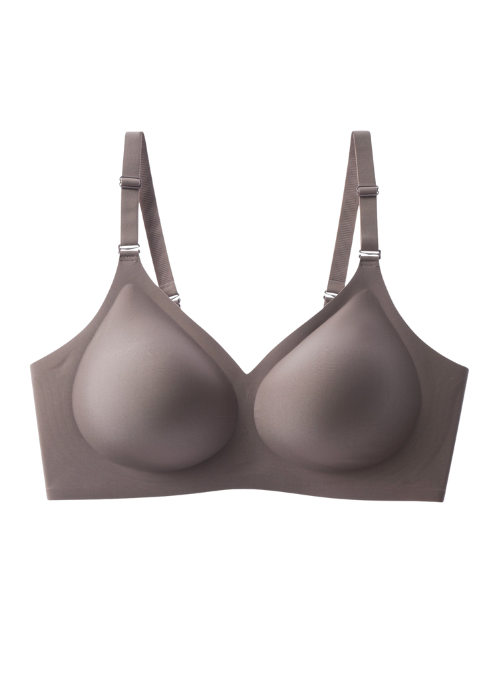 FLEXI COMFORT חזיית  ללא תפרים - קפה רך