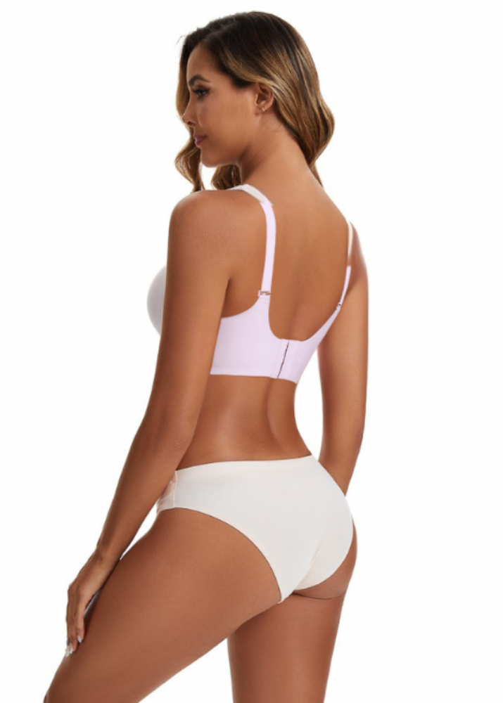 FLEXI COMFORT חזייתללא תפרים - ורוד רך