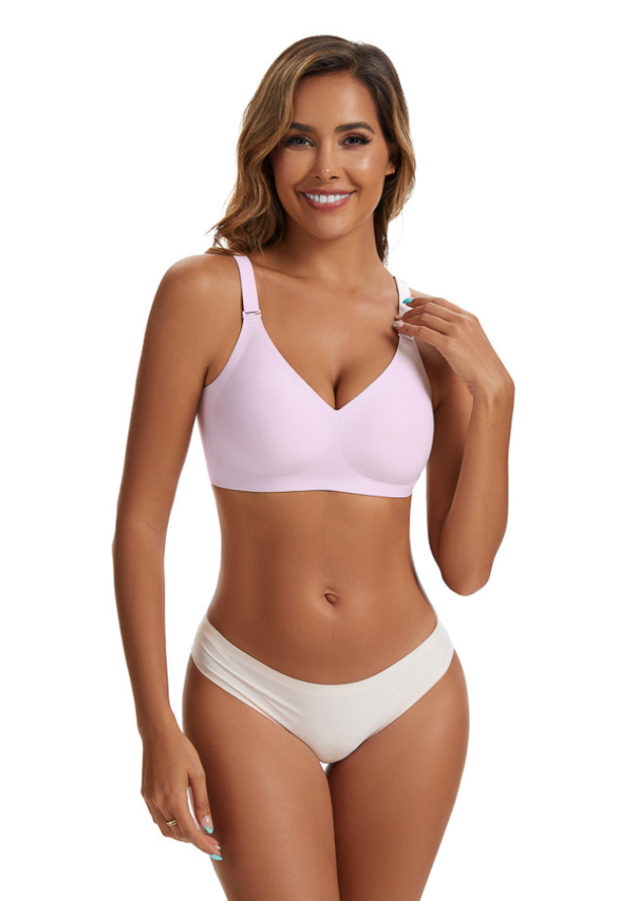 FLEXI COMFORT חזייתללא תפרים - ורוד רך