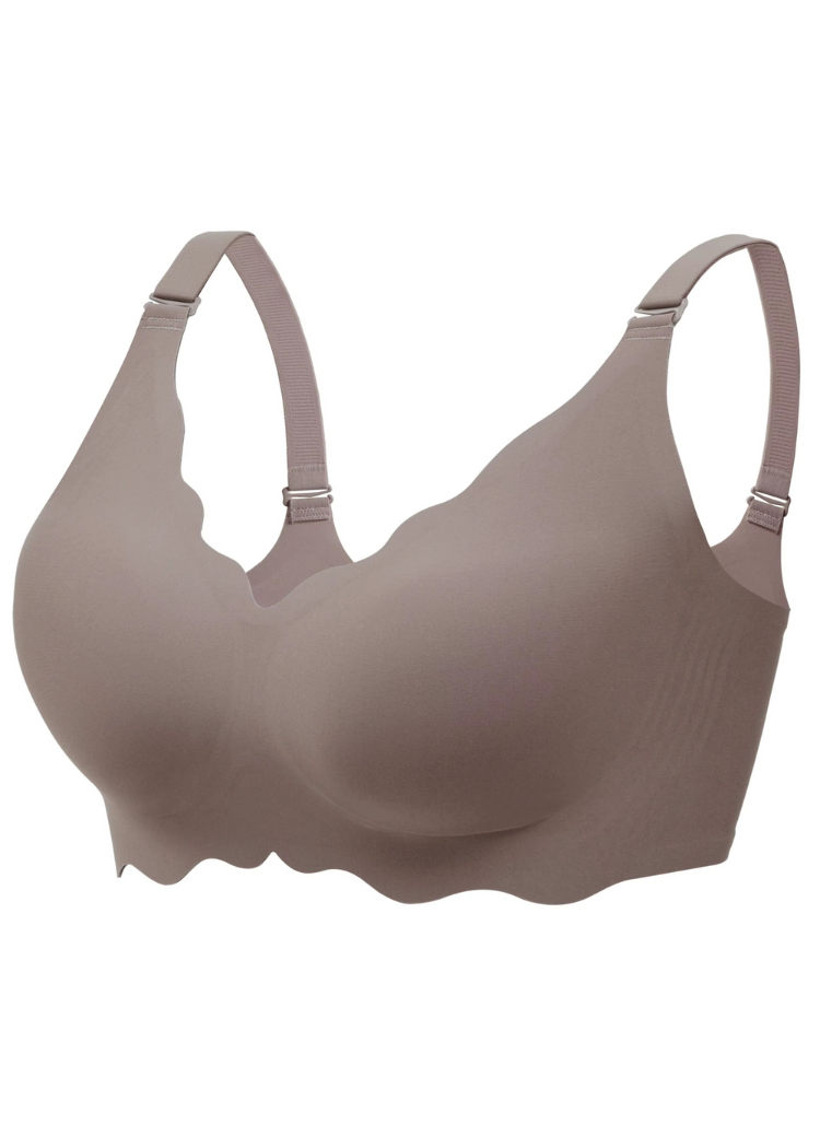 SOFTWAVE פול קאברג בגד ים ללא ברזלים - קפה רך