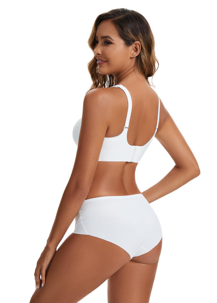 FLEXI COMFORTחזיית  ללא תפרים וללא חוטים - לבן