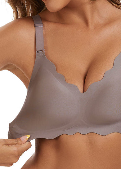 SOFTWAVE פול קאברג בגד ים ללא ברזלים - קפה רך