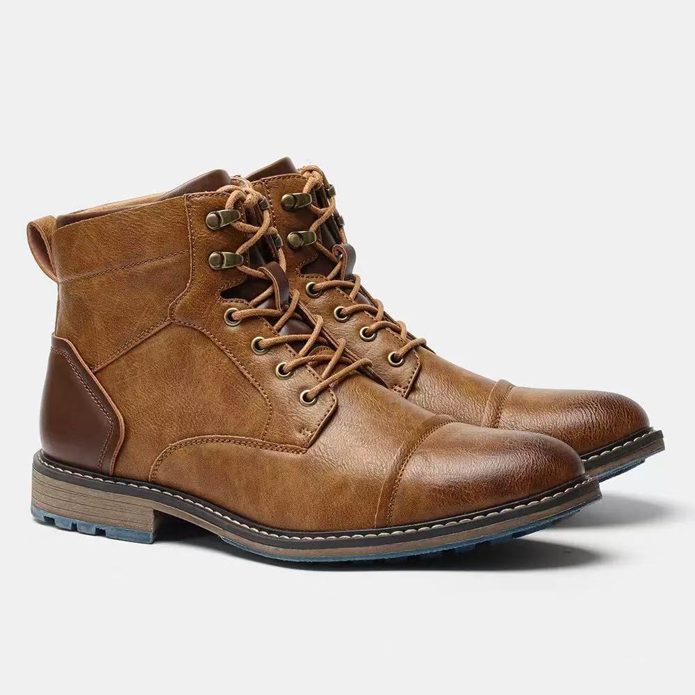 ETHAN מגפי אוקספורד בעבודת יד