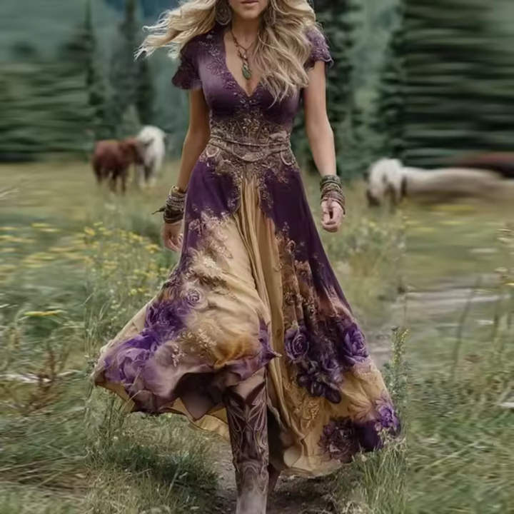 PAULA שמלות פרחוניות זורמות ומותאמות אישית