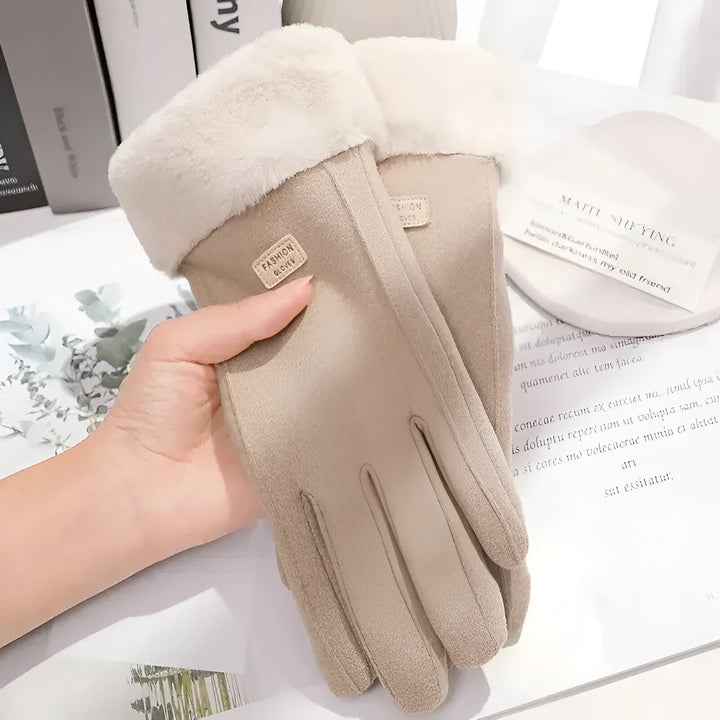 LUCYNA כפפות חורף אלגנטיות