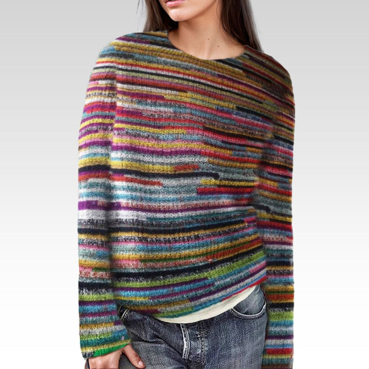 ANNA | סוודר פייר אייל קלאסי