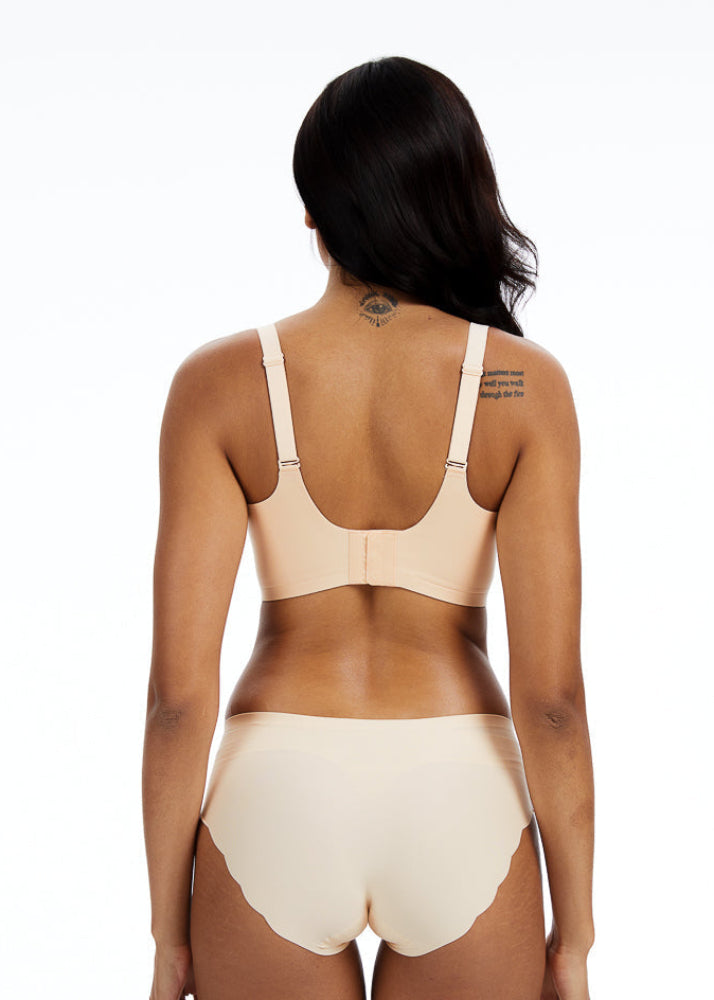 V-Mesh Comfort חזיית בוכנות ללא חוטים - נוד