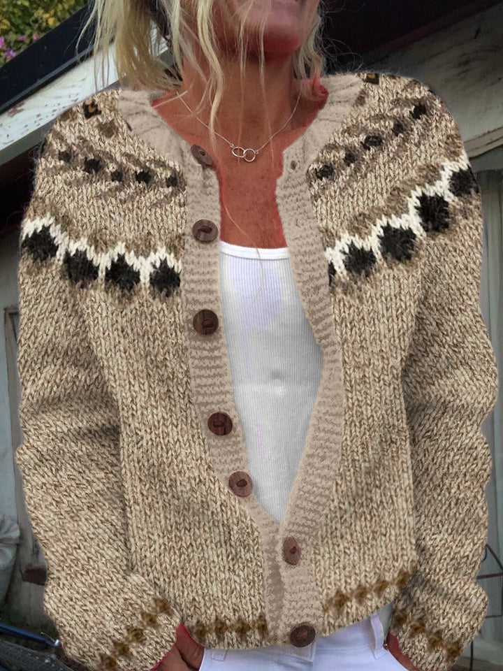 AUBREE | סוודר וינטג' איסלנדי