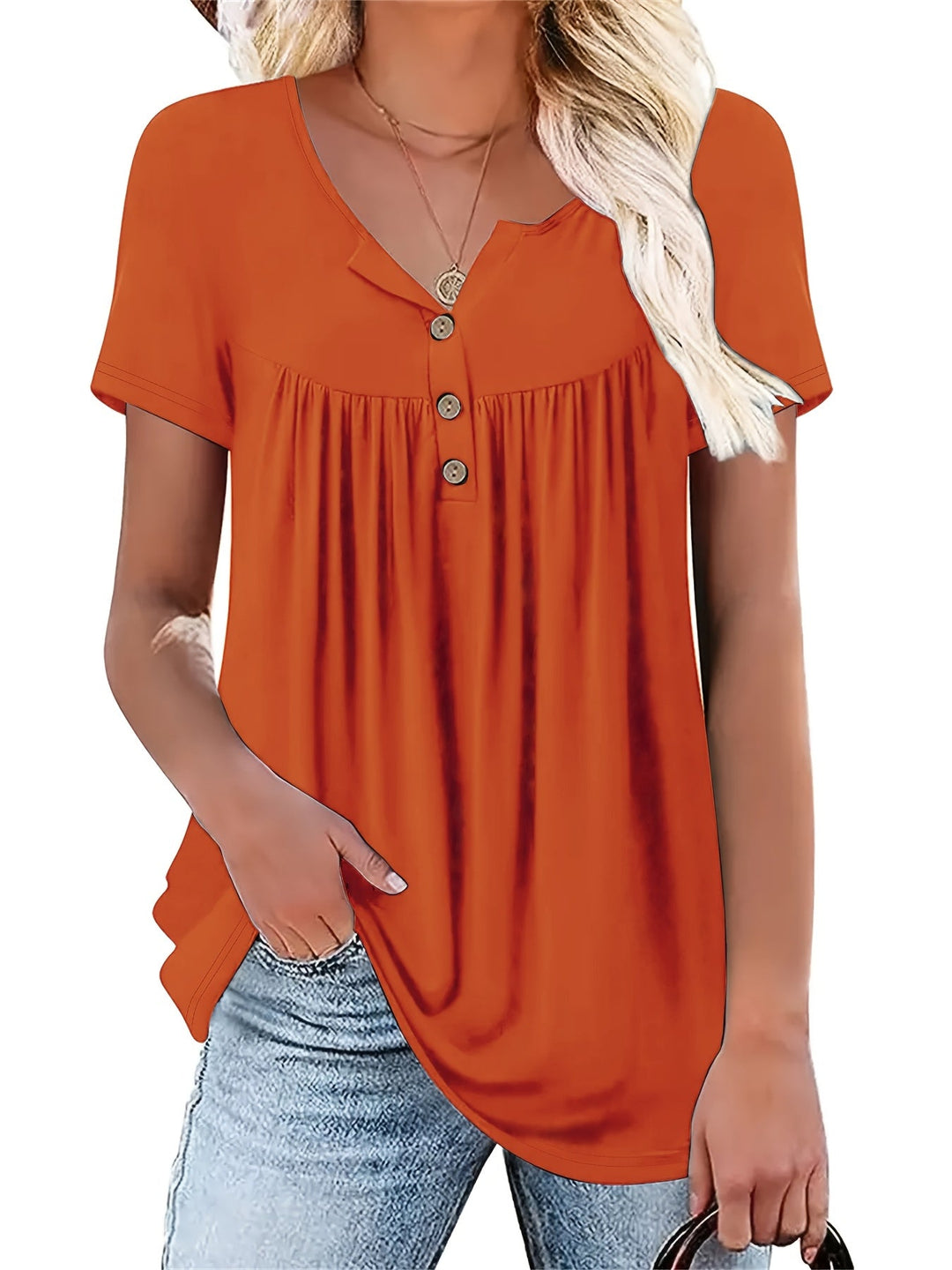 KIELO חולצת לין רכה וקלילה לימים קיץ