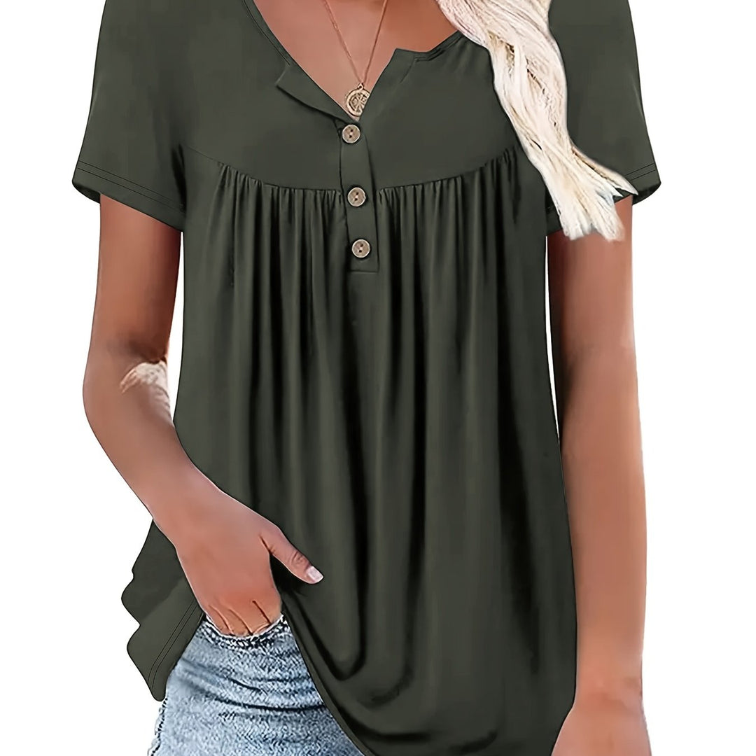 KIELO חולצת לין רכה וקלילה לימים קיץ