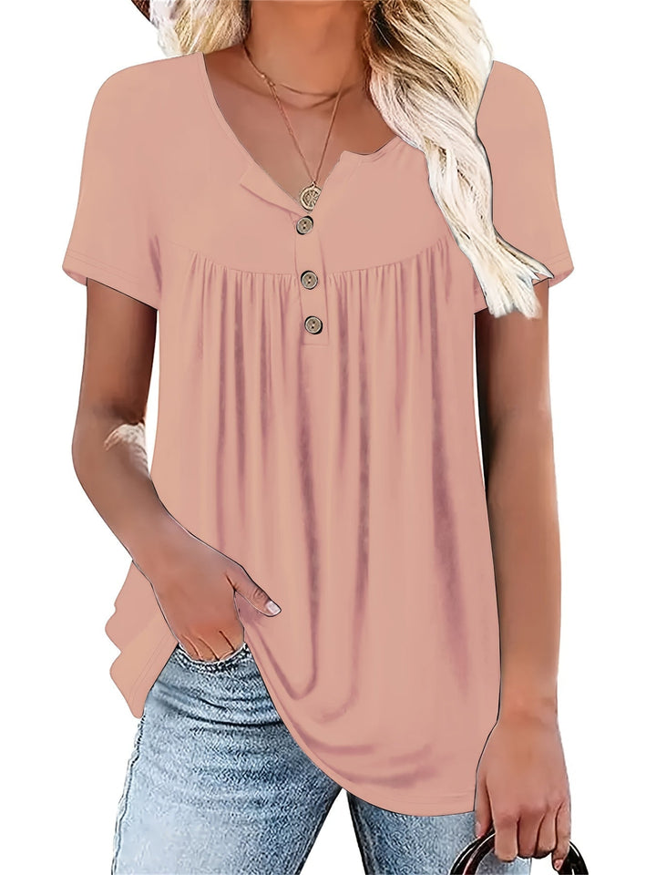 KIELO חולצת לין רכה וקלילה לימים קיץ