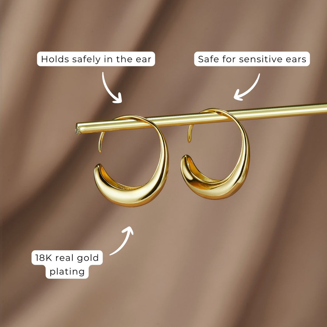 צ'ינה - עגילי טיפה