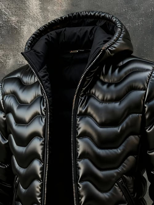 מעיל חורפי חיצוני לגברים בסגנון רטרו